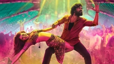 Allu Arjun and Samantha Ruth Prabhu in Pushpa song Oo Antava. Allu Arjun and Samantha Ruth Prabhu in Pushpa song Oo Antava.