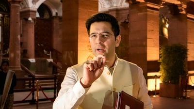AAP MP Raghav Chadha (PTI)
