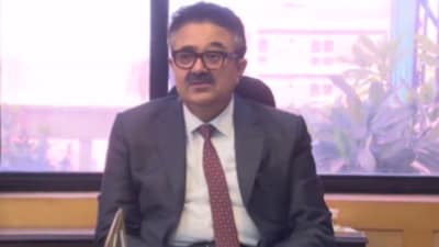 Retired IAS office Navneet Kumar Sehgal took charge as the new chairman of Prasar Bharati Board (Twitter Photo) Retired IAS office Navneet Kumar Sehgal took charge as the new chairman of Prasar Bharati Board (Twitter Photo)