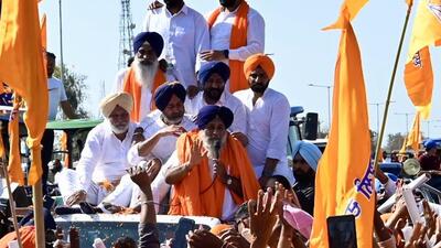 Shiromani Akali Dal (SAD) president Sukhbir Singh Badal addressed gatherings as part of Punjab Bachao Yatra in Lambi, his home turf, and at Bathinda (rural) constituencies. Shiromani Akali Dal (SAD) president Sukhbir Singh Badal addressed gatherings as part of Punjab Bachao Yatra in Lambi, his home turf, and at Bathinda (rural) constituencies.
