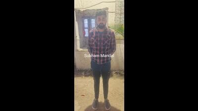 Shubham Mandal, a doctor who hails from Patna and has been in the STF’s custody since Friday, was the one who took pictures of two sets of the question paper at the Ahmedabad warehouse of a transport company hired by the printing agency. (Sourced) Shubham Mandal, a doctor who hails from Patna and has been in the STF’s custody since Friday, was the one who took pictures of two sets of the question paper at the Ahmedabad warehouse of a transport company hired by the printing agency. (Sourced)