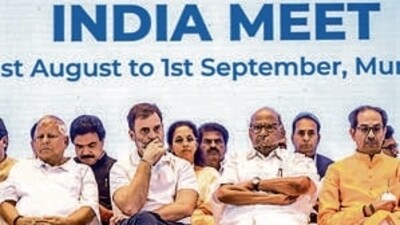 The INDIA bloc, comprising 28 parties, was formed last year to take on BJP. (Hindustan Times) The INDIA bloc, comprising 28 parties, was formed last year to take on BJP. (Hindustan Times)