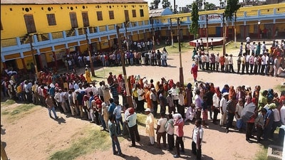 The Lok Sabha elections, spread across seven phases, will be held over six weeks between April 19 and June 1. The counting of votes is scheduled to be held on June 4. (HT file)