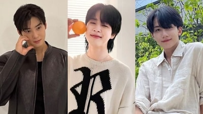 Astro's Cha Eun Woo, BTS' Jimin and Seventeen's Jeonghan make it to the Top 5 K-pop brand rankings for March. (Instagram)