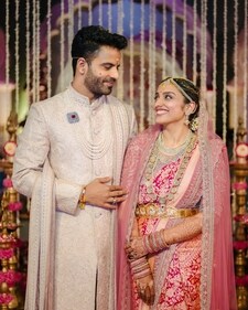 Dr Nishanth and Havyavahini tied the knot on March 15 Dr Nishanth and Havyavahini tied the knot on March 15