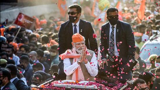 In 2014, the BJP’s decision to field its then PM-pick Narendra Modi from Varanasi in east U.P. infused fresh life into the party. (FILE PHOTO)