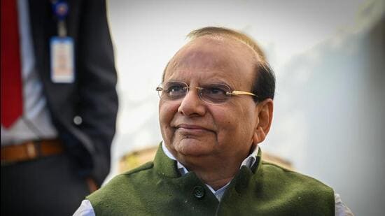 Lt Governor VK Saxena. (File)