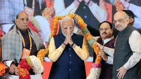 Prime Minister Narendra Modi has already said that if NDA crosses the 400 mark, the BJP should alone get 370 seats. (ANI)