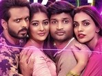 Mix Up review: Aadarsh, Pooja, Kamal, Akshara in a still from the film