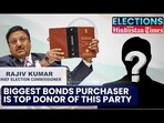 BIGGEST BONDS PURCHASER IS TOP DONOR OF THIS PARTY 