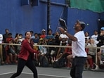 Sania Mirza and Rohan Bopanna try their hands at pickleball Sania Mirza and Rohan Bopanna try their hands at pickleball