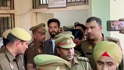 YouTuber and Bigg Boss OTT 2 winner Elvish Yadav, who was arrested by the Noida Police, has been sent to judicial custody by the District and Sessions Court Surajpur. (ANI)