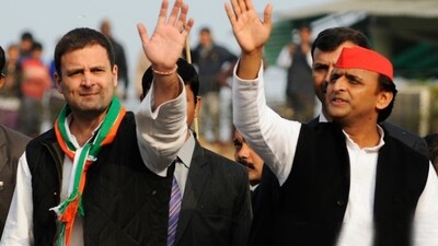 Akhilesh Yadav and Rahul Gandhi Akhilesh Yadav and Rahul Gandhi