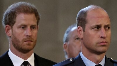 Princess Diana would be ‘devastated’ by ongoing situation between Harry and William, her ex-butler has said (Reuters)