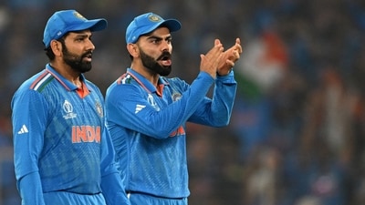 India's captain Rohit Sharma (L) and teammate Virat Kohli during 2023 World Cup (AFP) India's captain Rohit Sharma (L) and teammate Virat Kohli during 2023 World Cup (AFP)