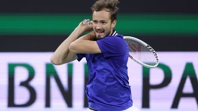 Daniil Medvedev beats Tommy Paul to reach Indian Wells final. Daniil Medvedev beats Tommy Paul to reach Indian Wells final.