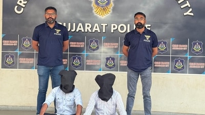 Ahmedabad Police's crime branch nabbed 2 people in the case. (X/ @@AhmedabadPolice) Ahmedabad Police's crime branch nabbed 2 people in the case. (X/ @@AhmedabadPolice)