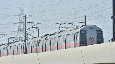A view of Delhi Metro (File) A view of Delhi Metro (File)