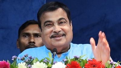 Union Minister Nitin Gadkari during a felicitation program in Nagpur. (ANI) Union Minister Nitin Gadkari during a felicitation program in Nagpur. (ANI)