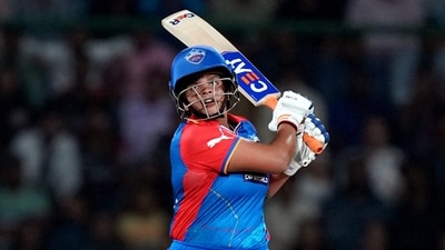 Initially, DC were bundled out for 113 in 18.3 overs, with Shafali Verma (44) as their top-scorer. (PTI) Initially, DC were bundled out for 113 in 18.3 overs, with Shafali Verma (44) as their top-scorer. (PTI)