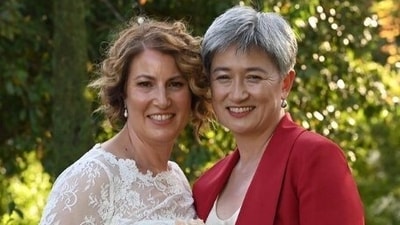 Australia's Foreign Minister Penny Wong, the country's first openly gay female parliamentarian (Instagram/ @senatorpennywong)
