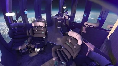 SpaceVIP will be hosting the first stratospheric dining experience with Michelin-Starred Chef Rasmus. (Insat/joinspacevip) SpaceVIP will be hosting the first stratospheric dining experience with Michelin-Starred Chef Rasmus. (Insat/joinspacevip)