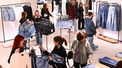 The business model of fast fashion brands depends on tempting consumers to keep buying clothes endlessly at ultra-cheap prices. (AFP) The business model of fast fashion brands depends on tempting consumers to keep buying clothes endlessly at ultra-cheap prices. (AFP)