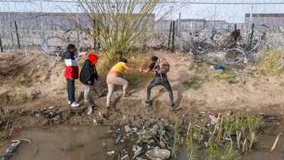 A US border patrol team apprehended Basel Bassel Ebbadi, 22, on March 9 in El Paso, Texas. (AFP) A US border patrol team apprehended Basel Bassel Ebbadi, 22, on March 9 in El Paso, Texas. (AFP)