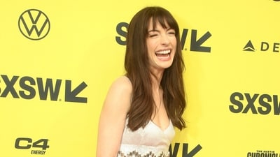 Anne Hathaway arrives for the world premiere of The Idea of You at the Paramount Theatre during the South by Southwest Film Festival on Saturday. The film tells the story of an older woman who falls for a younger man. (Jack Plunkett/Invision/AP) Anne Hathaway arrives for the world premiere of The Idea of You at the Paramount Theatre during the South by Southwest Film Festival on Saturday. The film tells the story of an older woman who falls for a younger man. (Jack Plunkett/Invision/AP)