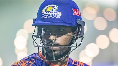 Mumbai Indians all-rounder and captain Hardik Pandya (Mumbai Indians) Mumbai Indians all-rounder and captain Hardik Pandya (Mumbai Indians)