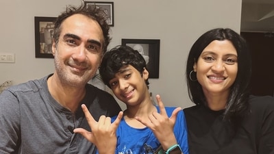 Ranvir Shorey and Konkona Sen Sharma celebrate their son Haroon's birthday