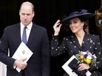 Prince William- Kate Middleton: Britain's Prince William, Prince of Wales and Catherine, Princess of Wales, depart following the annual Commonwealth Day Service at Westminster Abbey in London, Britain.