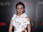 Sydney Sweeney at the premiere of Immaculate. (AP)