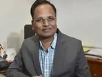 AAP leader Satyendra Jain AAP leader Satyendra Jain