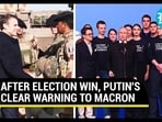 Putin on Macron Putin on Macron