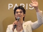 March 18: Mile Phakphum at the Guerlain grand opening in Kuala Lumpur.