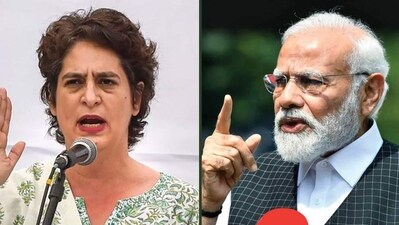 Congress leader Priyanka Gandhi Vadra and PM Narendra Modi (File) Congress leader Priyanka Gandhi Vadra and PM Narendra Modi (File)