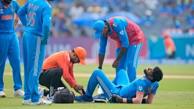 Hardik Pandya hasn't played any top level cricket since sustaining the injury in the World Cup group stage match. (AP) Hardik Pandya hasn't played any top level cricket since sustaining the injury in the World Cup group stage match. (AP)