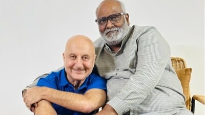 Anupam Kher says he has been a fan of Keeravaani since he heard a song from Criminal Anupam Kher says he has been a fan of Keeravaani since he heard a song from Criminal