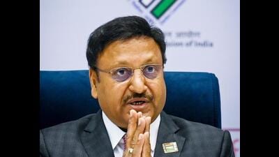 Chief Election Commissioner Rajiv Kumar (HT Photo) Chief Election Commissioner Rajiv Kumar (HT Photo)