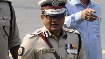Former West Bengal director general and inspector general of police Rajeev Kumar Former West Bengal director general and inspector general of police Rajeev Kumar