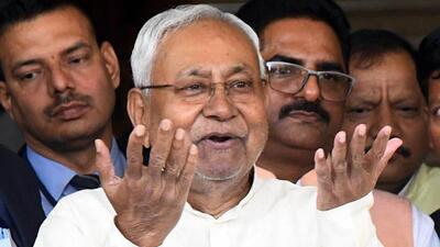 Janata Dal (United) founder and Bihar chief minister Nitish Kumar. (ANI Photo)