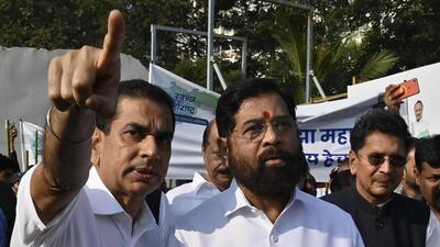 Maharashtra chief minister Eknath sShinde with BMC' commissioner Iqbal Singh Chahal at a Maha Swachhta Abhiyan' event at Gateway of India in Mumbai (HT FILE PHOTO/Anshuman Poyrekar) Maharashtra chief minister Eknath sShinde with BMC' commissioner Iqbal Singh Chahal at a Maha Swachhta Abhiyan' event at Gateway of India in Mumbai (HT FILE PHOTO/Anshuman Poyrekar)