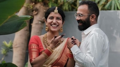 Meetha Raghunath has kept details of her husband under wraps (Instagram) Meetha Raghunath has kept details of her husband under wraps (Instagram)