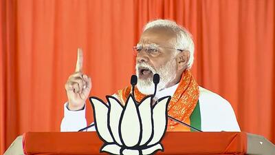 Prime Minister Narendra Modi in Telangana. (PTI) Prime Minister Narendra Modi in Telangana. (PTI)