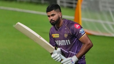 Shreyas Iyer has started training with KKR. Shreyas Iyer has started training with KKR.
