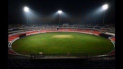 The Punjab Kings, who have so far not won any IPL title, are hoping that the new stadium will prove to be a lucky charm. (Ravi Kumar/HT)