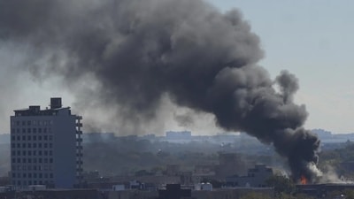 The fire broke out at four-story building on 159 Bay Street between Bath and Benson Avenues in Bath Beach at 6.45 pm. (AP/Representative) The fire broke out at four-story building on 159 Bay Street between Bath and Benson Avenues in Bath Beach at 6.45 pm. (AP/Representative)