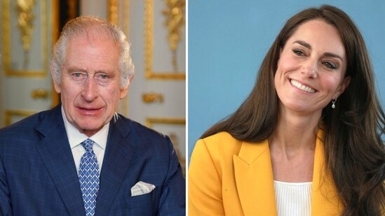 Are Union Flags flying at half-mast across UK? As netizens worry for Kate and Charles, here's the truth (Royal Household via AP, AP Photo/Kin Cheung, Pool, File)