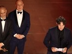 Director Jonathan Glazer wins the Oscar for Best International Feature Film for "The Zone of Interest" of United Kingdom during the Oscars show at the 96th Academy Awards in Hollywood, Los Angeles, California, U.S., March 10, 2024. REUTERS/Mike Blake